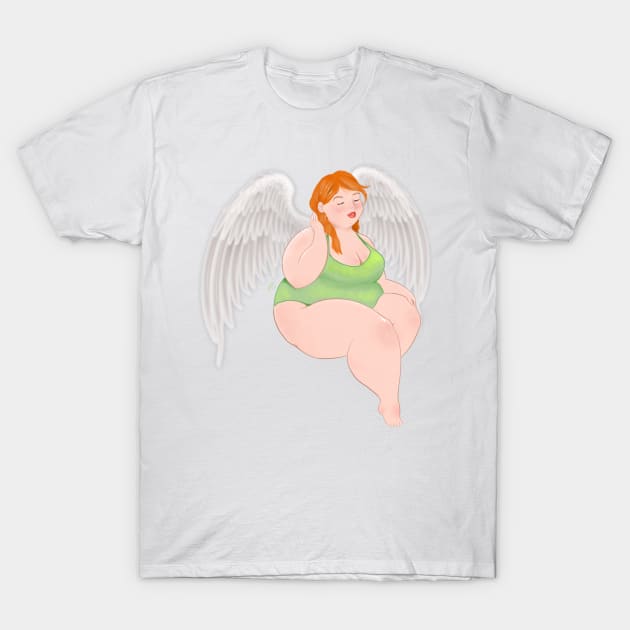 Angel T-Shirt by Toni Tees